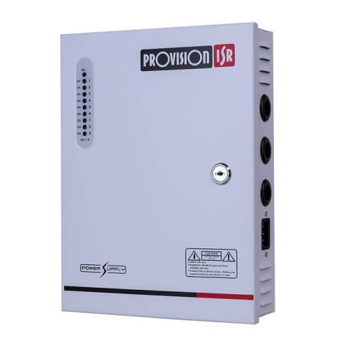 Adjustable camera power supply 12-14V DC 10A 9 outputs PR-10A9CH