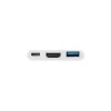 Equip Átalakító - 133461 (USB-C -> HDMI,USB-A, USB-C átalakító, apa/anya (4096x2160 @ 30 Hz, PD)) - kifutó termék, bontatlan, nyomódott doboz