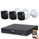 Dahua 5 Megapixel 3 bullet camera system with 30 m viewing distance