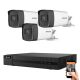 Hikvision HiLook 5 megapixel 3 camera system with 80 m viewing distance