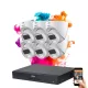 Dahua 6 dome camera 5MP surveillance system with colour night vision