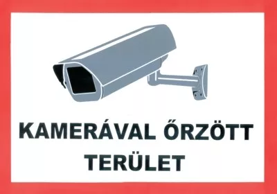 CCTV monitored area /sign/