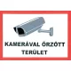 CCTV monitored area /sign/