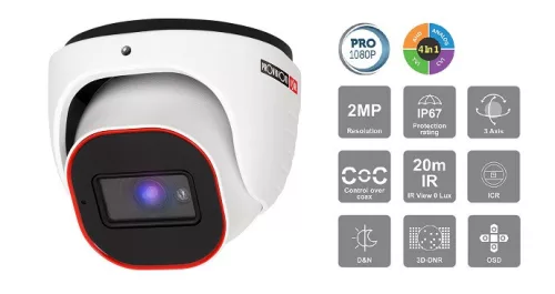 Provision DI-320A-28 dome camera 2MP 1080P AHD