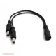 Kameratáp 2-way splitter
