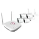 Amiko KIT-4900 WiFi Wireless Camera System 2MP with 4 WiFi Full HD Cameras