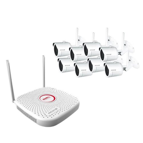 Wifi vezeték nélküli kamera rendszer 2MP 8db Wifi kamerával
