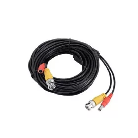   Preassembled camera cable with BNC and 12V power connector, 10 meters