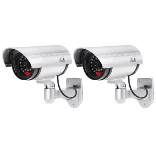 Dummy camera set 2 pcs CA-11 with flashing LED dummy cameras