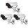 Dummy camera set with 3 CA-11 flashing LED dummy cameras