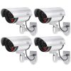 Dummy camera kit with 4 CA-11 flashing LED dummy cameras