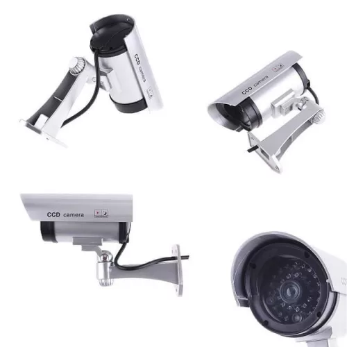 Dummy camera kit with 4 CA-11 flashing LED dummy cameras