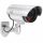 CA-11 silver flashing LED dummy camera