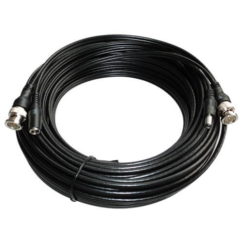COX10: RG59 + DC combined video and power cable - 10 meters