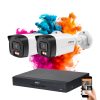 Dahua 2-camera IP security system 4MP with color night vision
