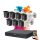 Dahua 7-camera IP security camera system 8MP with colour night vision