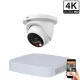 Dahua 1-dome outdoor IP camera system 8MP with colour night vision