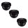 Dummy camera kit with 3 pcs DKB-2 dome cameras