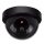 Black dome dummy camera with built-in red LED light
