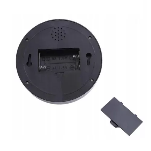 Black dome dummy camera with built-in red LED light