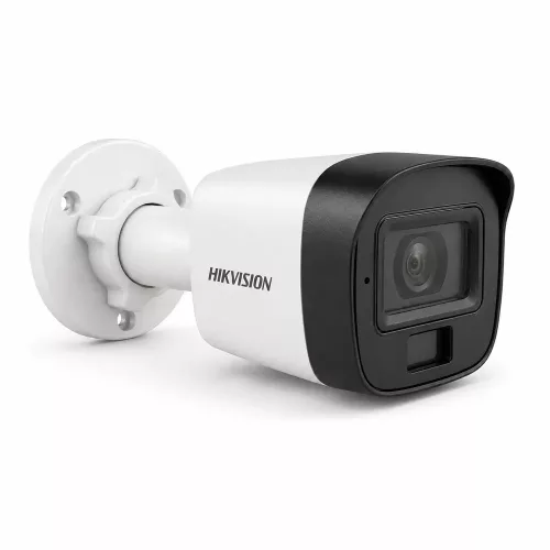 Hikvision DS-2CE16D0T-LPFS(2.8mm) security camera with colour night vision (2MP, outdoor, hybrid LED, IP67, microphone)