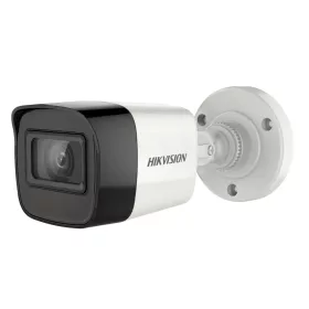   Hikvision DS-2CE16H0T-ITFS Analog Bullet Security Camera (5MP, 2.8mm, Outdoor, EXIR 30m, ICR, IP67, Microphone)