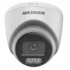Hikvision DS-2CE72KF0T-LFS ColorVu dome security camera with color night vision (5MP, outdoor, hybrid LED, 2.8mm, IP67, microphone)