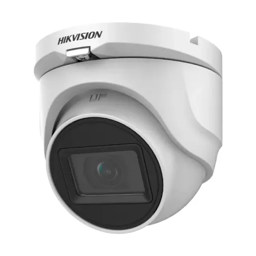 Hikvision DS-2CE76H0T-ITMFS 5MP security camera with metal housing + microphone