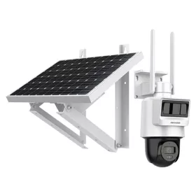   Hikvision DS-2DE2C400IWG-K/4G/C05S10 4MP PT 4G SIM security camera + solar charger