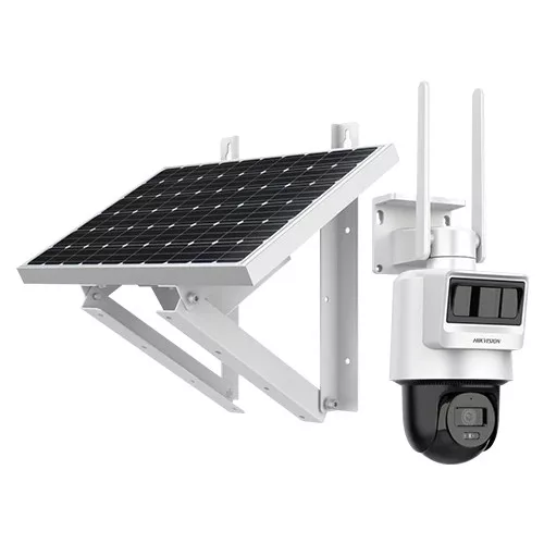 Hikvision DS-2DE2C400IWG-K/4G/C05S10 4MP PT 4G SIM security camera + solar charger