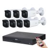 Dahua 7-camera 8MP 4K CCTV system kit with 40m night vision