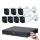 Dahua 7-camera 8MP 4K CCTV system kit with 40m night vision