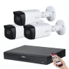 Dahua 3-Camera 5 MP Surveillance System Kit with 80 m Night Vision
