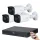Dahua 3-Camera 5 MP Surveillance System Kit with 80 m Night Vision