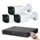 Dahua 3-Camera 5 MP Surveillance System Kit with 80 m Night Vision
