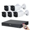 Dahua 5-camera 5MP security camera system kit with 80 m night vision