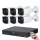Dahua 6-camera 5MP surveillance system kit with 80 m night vision