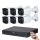 Dahua 6-camera 8MP 4K CCTV system kit with 40 m night vision