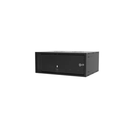 S-Link Rack Cabinet - 4U 19" wall-mount (190x530x400mm, Flatpack, grey)