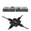 HDMI switch splitter with 3 inputs and 1 output