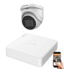 Hikvision 5 Megapixel 1 Dome Camera System with 30 m Night Vision