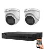 Hikvision HiLook 5 Megapixel 2 Dome Camera System with 30 m Night Vision