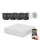 Hikvision 5 Megapixel 4-Camera Security System with 30 m Night Vision