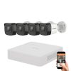 Hikvision 8 megapixel 4-camera surveillance system with 30 m viewing distance