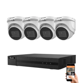   Hikvision HiLook 5 megapixel 4-dome camera system with 30 m night vision
