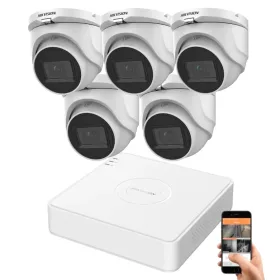   Hikvision 5 Megapixel 5 Dome Camera System with 30 m Night Vision