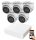 Hikvision 5 Megapixel 5 Dome Camera System with 30 m Night Vision