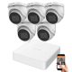 Hikvision 5 Megapixel 5 Dome Camera System with 30 m Night Vision