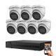 Hikvision HiLook 5 megapixel 7-dome camera system with 30 m night vision