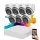 Hikvision ColorVu 7-camera dome security system with 5MP colour night vision
